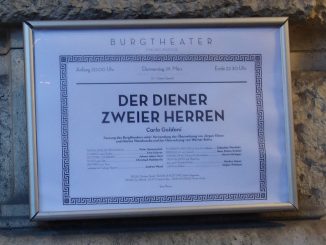 Wiener Burgtheater Diener zweiter Herren